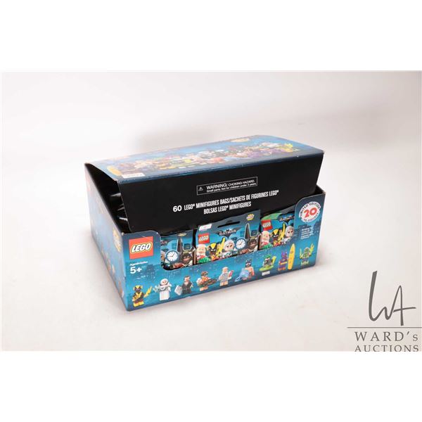 Lego "The Batman Movie" series 2 unsealed box containing 60 count of Minifigures