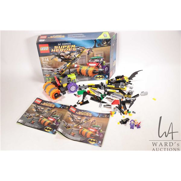 Lego "DC Comics Super Heroes" no. 76013 Batman,: The Joker Steam Roller, pre-built kit, mostly assem
