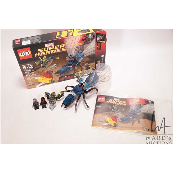 Lego "Marvel Super Heroes" no. 76039 Ant-Man Final Battle. Pre-built kit, includes box and manual. C