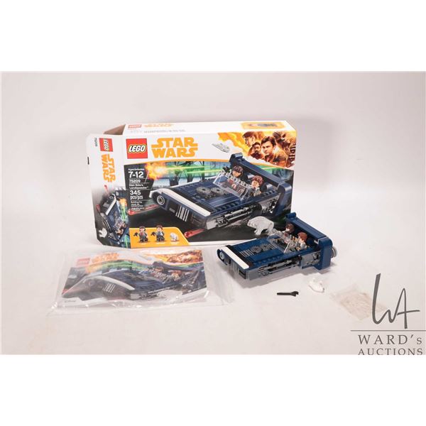 Lego "Star Wars" no. 75201 Han Solo's Landspeeder, Pre-built kit, includes Minifigures, box and manu
