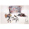 Image 1 : Two Lego "Star Wars" pre-built kits including no. 75137 Carbon Freezing Chamber and no. 75099 Rey's 