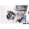 Image 3 : Two Lego "Star Wars" pre-built kits including no. 7256 Jeti Star Fighter & Vulture Droid and no. 725