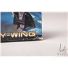 Image 10 : Lego System "Star Wars" no. 7150 TIE Fighter & Y-Wing. Pre-built kit, includes manual, box and Minif