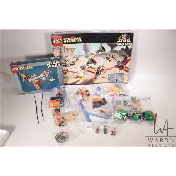 Lego Systems " Star Wars" no. 7171 Mos Espa Podrace. . Pre-built kit, includes box and Minifigures, 
