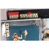 Image 8 : Lego Systems " Star Wars" no. 7171 Mos Espa Podrace. . Pre-built kit, includes box and Minifigures, 
