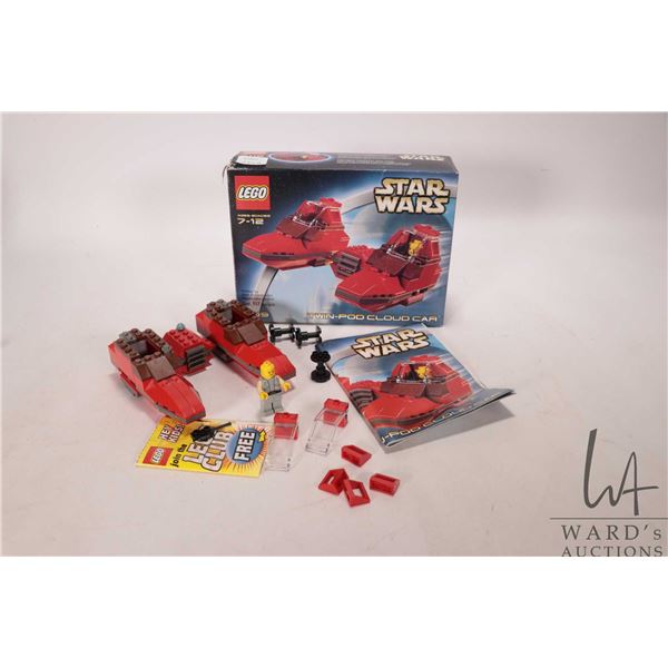 Lego "Star Wars" no. 7119 Twin-Pod Cloud Car. Pre-built kit, includes, box and Minifigures. Complete