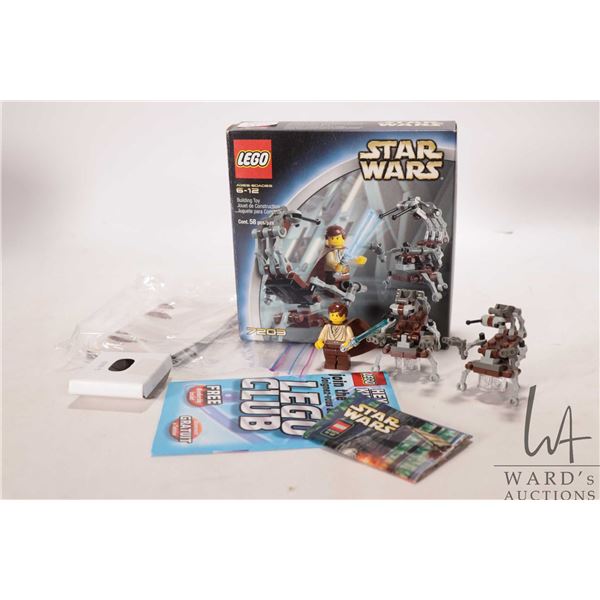 Lego "Star Wars" no. 7203 Jedi Denfense 1. Pre-built kit, includes box, manual and Minifigures. Comp