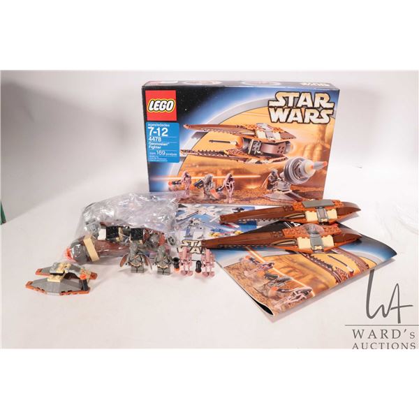 Lego "Star Wars" no. 4478 Geonosian Fighter. Pre-built kit, includes box, manual and Minifigures. Co