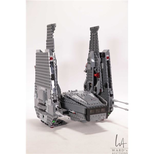 Lego "Star Wars" no. 75104 Kylo Ren's Command Shuttle pre-built kit. No box, no manuals, no Minifigu