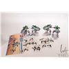 Image 1 : Two Lego "Star Wars" no. 8014 Clone Walker Battle Packs, includes for Walkers one manual and Minifig