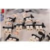 Image 7 : Two Lego "Star Wars" no. 8014 Clone Walker Battle Packs, includes for Walkers one manual and Minifig