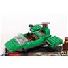 Image 2 : Lego "Star Wars" no. 7124 Flash Speeder pre-built kit with manual and Minifigure, no box. Completene