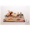 Image 1 : Lego Systems "Star Wars" no. 7110 Landspeeder pre-built kit with manual, no Minifigures, no box. Com