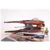 Image 2 : Lego "Star Wars" no. 7959 Geonosian Starfighter pre-built kit with manual, two figures, no box. Comp