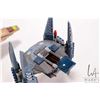 Image 5 : Two "Star Wars" no. 75024 HH-87 Star Hopper and a no. 75041 Vulture Droid pre-built kits. No Minifig