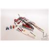 Image 1 : Lego "Star Wars" no. 75051 Jedi Scout Fighter pre-built kit, no manual, no box, some Minifigures. Co