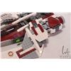 Image 4 : Lego "Star Wars" no. 75051 Jedi Scout Fighter pre-built kit, no manual, no box, some Minifigures. Co