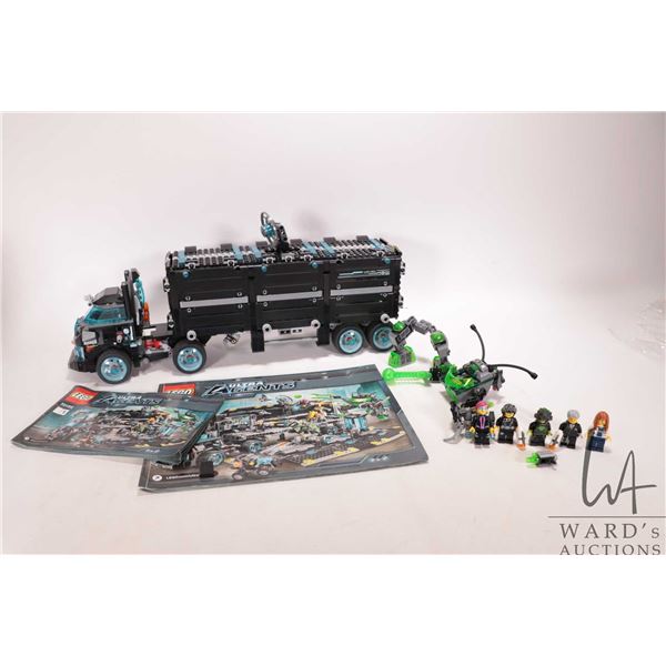 Lego "Ultra Agents" no. 70165 Mission Headquarters pre-built kit including manual and Minifigures, n