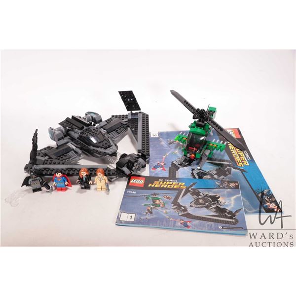Lego "DC Comics Super Heroes" no. 76046 Heroes of Justic: Sky High Battle pre-built kit. Includes ma