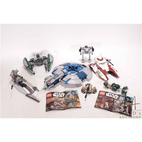 Lego "Star Wars" pre-built kits including no. 75164 no. Rebel Trooper Battle pack, 75164 Imperial Tr