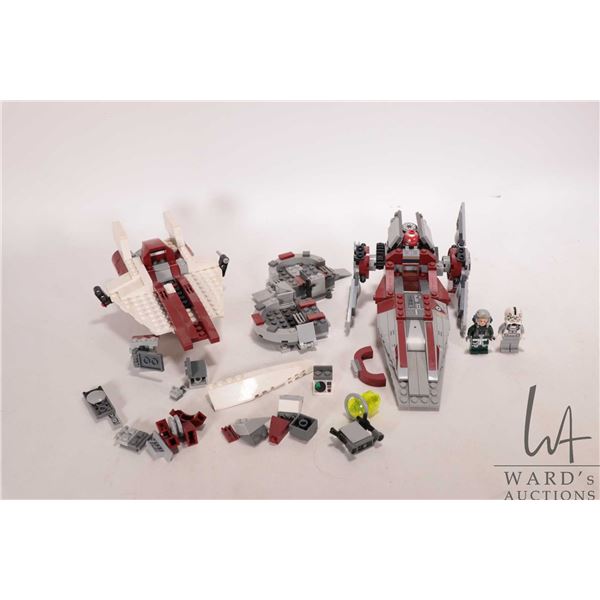 Lego "Star Wars" pre-built kits including no. 75039 V-Wing Starfighter and no. 75333 Obi-Wan Kenobi'