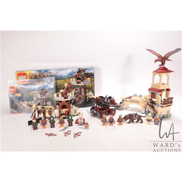 Lego "The Hobbit" no. 79012 Mirkwood Elf Army pre-built kit and no. 79017 Battle of the Five Armies,