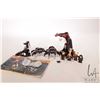 Image 1 : Lego "The Hobbit" no. 79001 Escape from Mirkwood Spiders pre-built kit. Includes manual and Minifigu