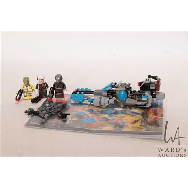 Lego "Star Wars" no. 75167 Bounty Hunter Speeder Bike Battle Pack pre-built kit including manuals an