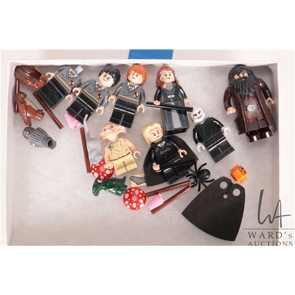 Lego "Harry Potter" Minifigures including Harry Potter, Ron Wesley, Dobi, Lucius Malfoy, Hagrid etc.