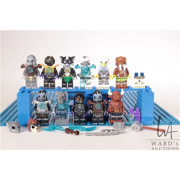 Lego "Legends of Chima" Minifigures including Eris, Voom Voom, Stealthor, Gorzan, Sparratus etc.