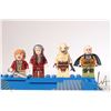 Image 2 : Lego "Lord of the Rings and the Hobbit" Minifigures including Elrond, Bilbo Baggins, Azog (wide open