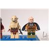 Image 3 : Lego "Lord of the Rings and the Hobbit" Minifigures including Elrond, Bilbo Baggins, Azog (wide open