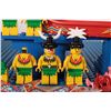 Image 2 : Lego "Islanders" Minifigures including Islander female, two Islander males, three King helmets, shie