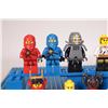 Image 2 : Lego "Ninjago" Minifigures including Kendo Cole, Jay, Kai, Nya, Samurai X, Zan, Frakjaw and Tannin e