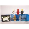 Image 1 : Lego "Ninjago" Minifigures including Cole Legacy, Kai, Zane, Zane Titanium, Lloyd Golden Ninja and M