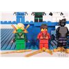 Image 5 : Lego "Ninjago" Minifigures including Lloyd Techno Robe, Zane Rebooted, Kai Rebooted, Jay XZ partial,