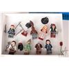 Image 1 : Lego "Pirates of the Carribean" Minifigures including Captain Jack Sparrow, Will Turner, Elizabeth S