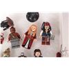 Image 2 : Lego "Pirates of the Carribean" Minifigures including Captain Jack Sparrow, Will Turner, Elizabeth S