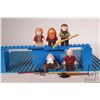 Image 1 : Lego "The Hobbit" Minifigures including Bilbo Baggins, Gloin the Dwarf, Oin the Dwarf (partial), par