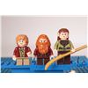 Image 2 : Lego "The Hobbit" Minifigures including Bilbo Baggins, Gloin the Dwarf, Oin the Dwarf (partial), par