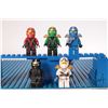 Image 1 : Lego "Ninjago" Minifigures including Green Ninja ZX ( Lloyd ZX), Zane ZX, Cole ZX, Kai Kimono and Ja
