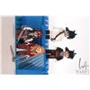 Image 1 : Lego "Pirates of the Carribean" Minifigures including Captain Jack Sparrow skeleton face, Elizabeth 