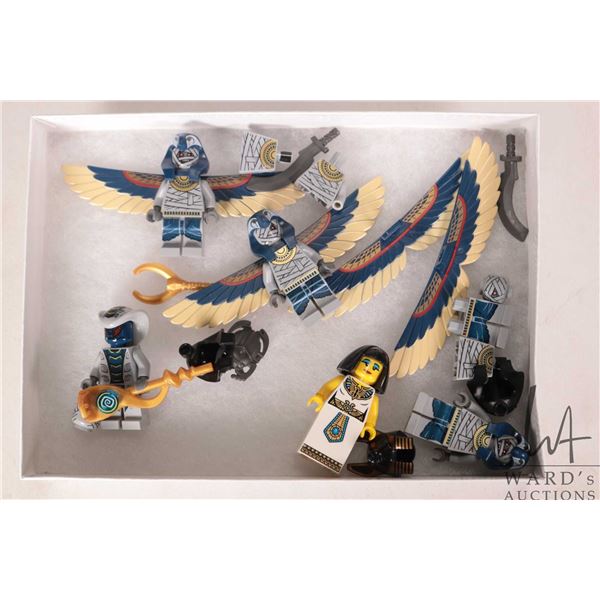 Lego "Pharaoh's Quest" Minifigures including Flying Mummy, Mummy Warrior, Egyptian Queen, various Eg