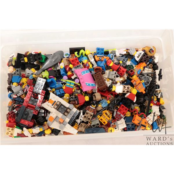 Selection of Lego Collector Minifigures including Bart Simpson, Red Pirate, Mountain Climber etc.