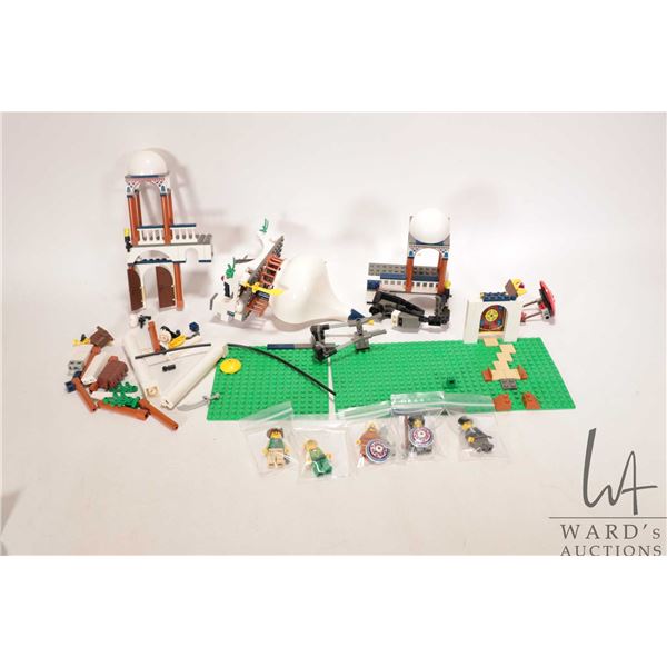 Lego "Adventurers: Orient Expedition" no. 7418 Scorpion Palace. Pre-built kit, missing elephant, bou