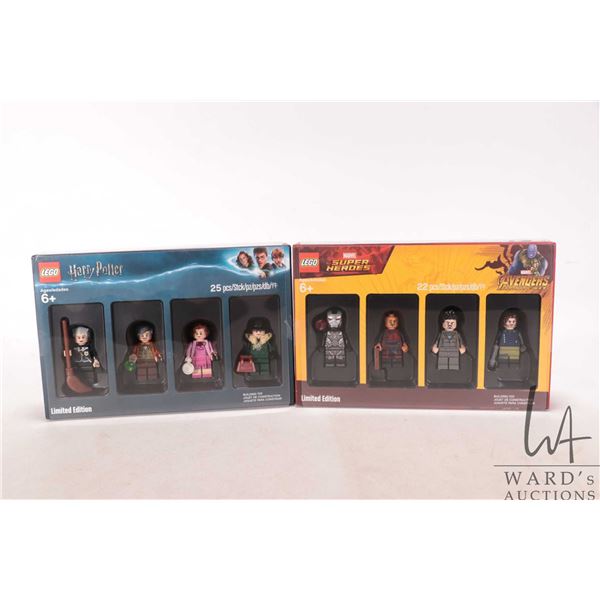 Lego Bricktober boxed Minifigures including 2018 Marvel Super Heroes and 2018 Harry Potter