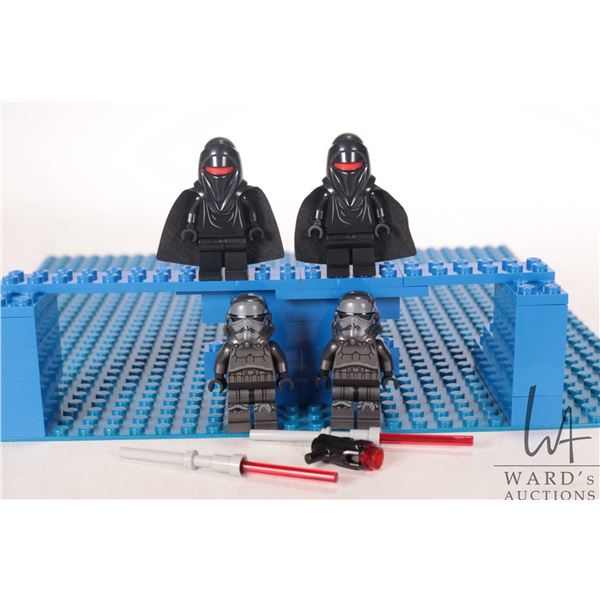 Lego "Star Wars" Minifigures including two Shadow Guards and two Shadow Stormtroopers