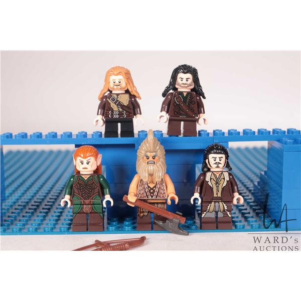 Lego "The Hobbit" Minifigures including Beorn, Fili the Dwarf and Kili the Dwarf, Tauriel and Bard t