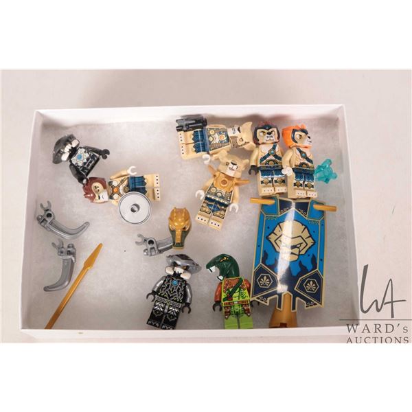 Lego "The Legends of Chima" Minifigures including Zoltar, Li' Ella, Scolder, Leonidas etc.