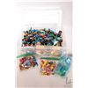 Image 1 : Selection of Lego building bricks and Minifigures